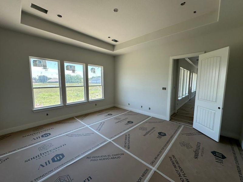 In-progress construction of a new home in Fannin Ranch, Leonard, TX (Image 14).
