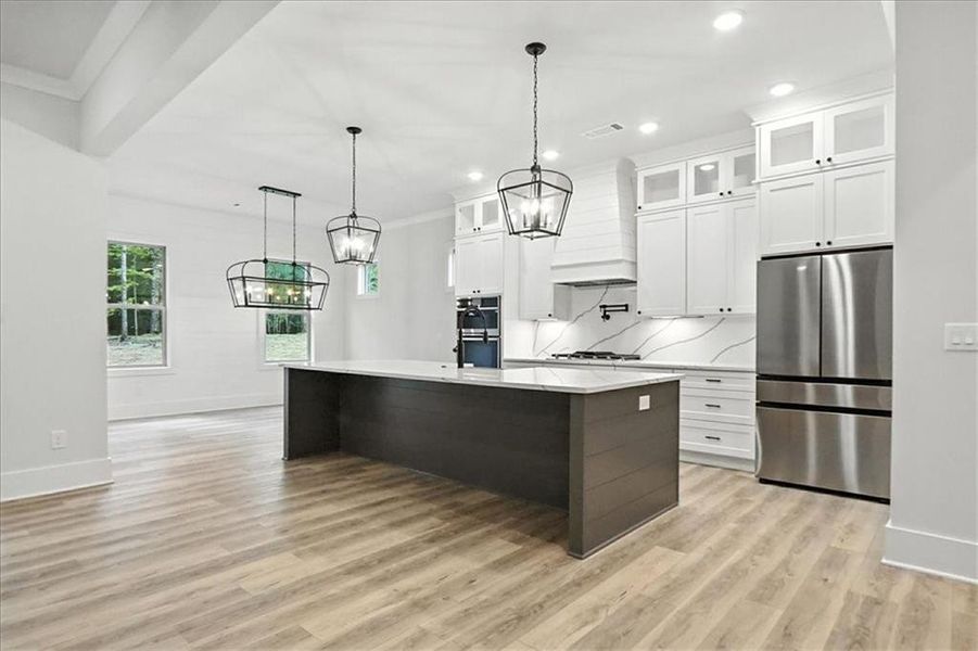 Furnished interior view inside a new home in , Winder (Image 14).