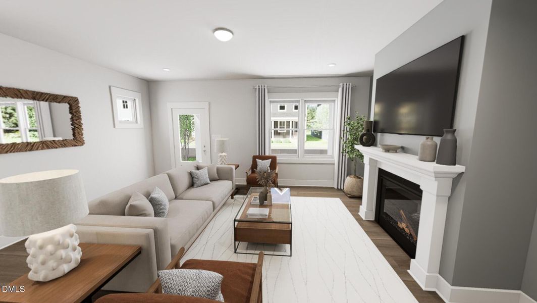 Living Room with Yin & Yang Interior Living Room with Yin & Yang Interior