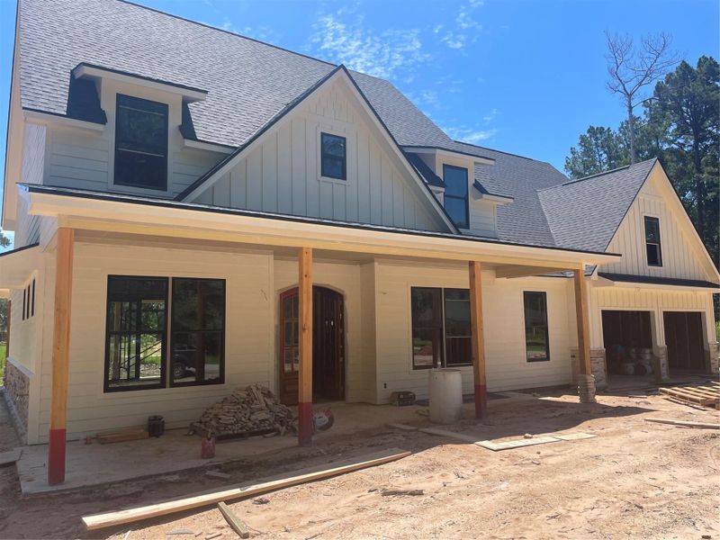 In-progress construction of a new home in , Village Mills, TX (Image 40). In-progress construction of a new home in , Village Mills, TX (Image 40).