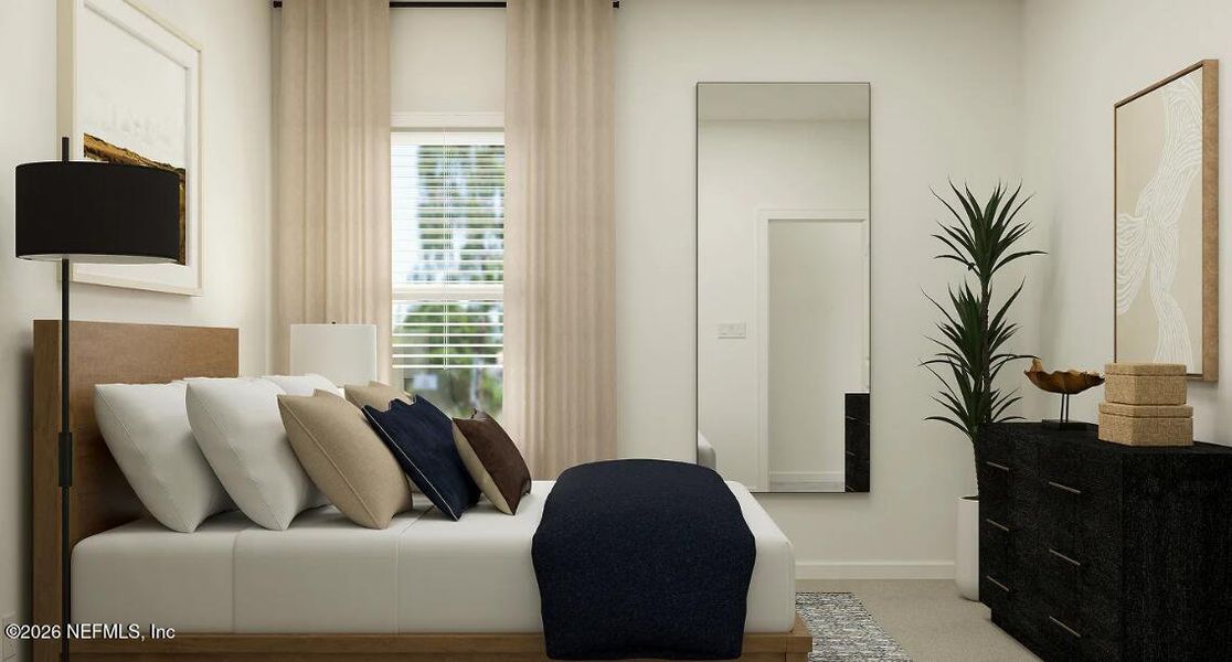 Furnished interior view inside a new home in Granary Park, Green Cove Springs (Image 7).