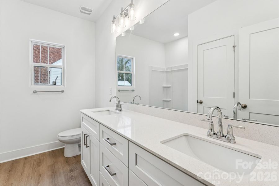 Furnished interior view inside a new home in , Statesville (Image 11).