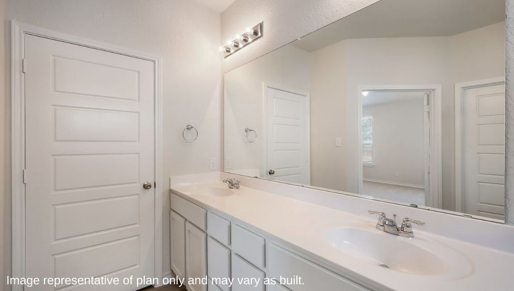 Furnished interior view inside a new home in Riverstone at Westpointe, San Antonio (Image 10).