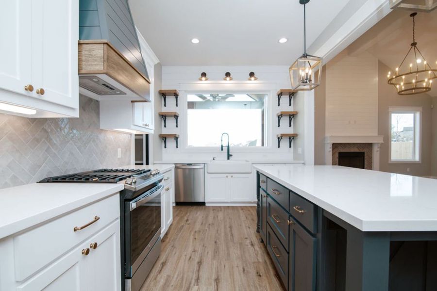 Representative furnished interior of a home built from the The Landry by Reece Homes in Pebble Creek, College Station (Image 9).