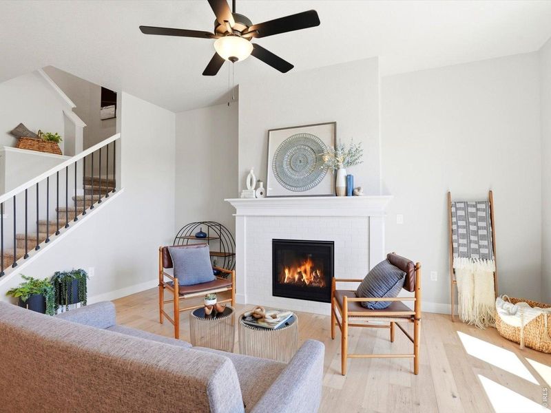 Furnished interior view inside a new home in , Windsor (Image 33).