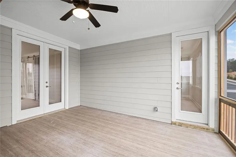 Exterior details and patio area of a home in , Canton (Image 4).