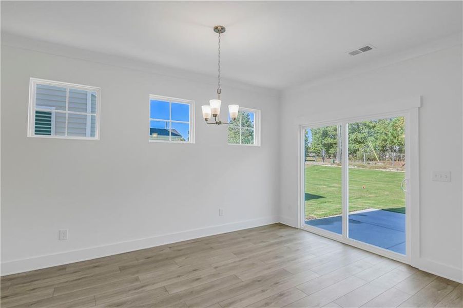 Spacious, unfurnished interior of a new home in Villas at Dawsonville, Dawsonville (Image 26).