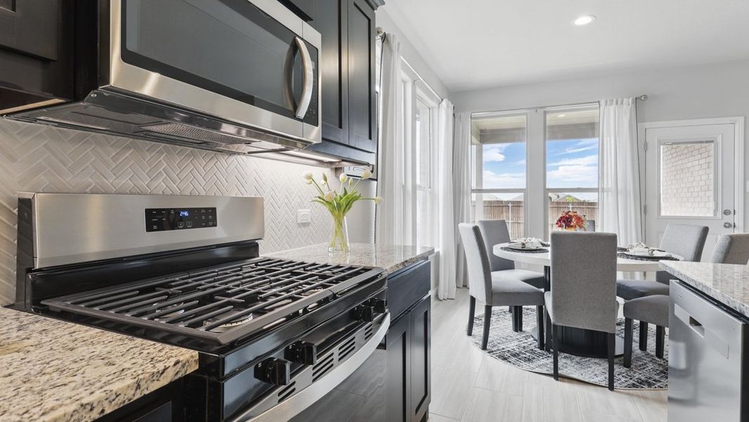 Furnished interior view inside a new home in Legado, Cleburne (Image 9).