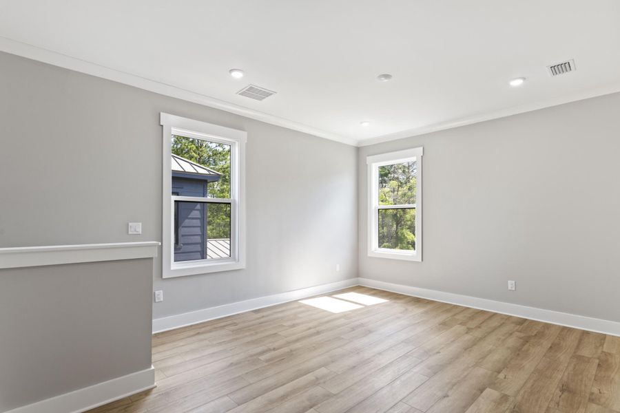 Spacious, unfurnished interior of a new home in The Shoal, Santa Rosa Beach (Image 27). Spacious, unfurnished interior of a new home in The Shoal, Santa Rosa Beach (Image 27).