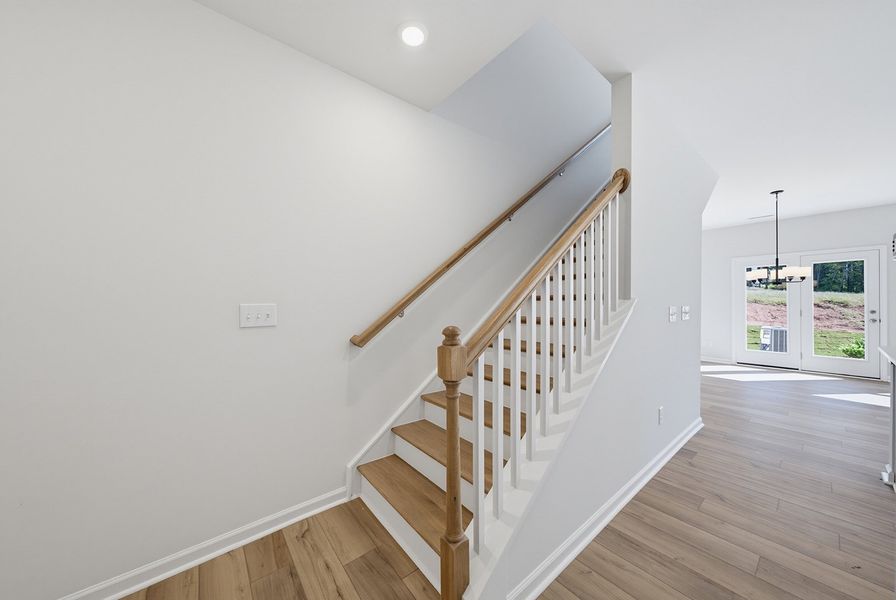 Spacious, unfurnished interior of a new home in Sweetbrier, Durham (Image 14).