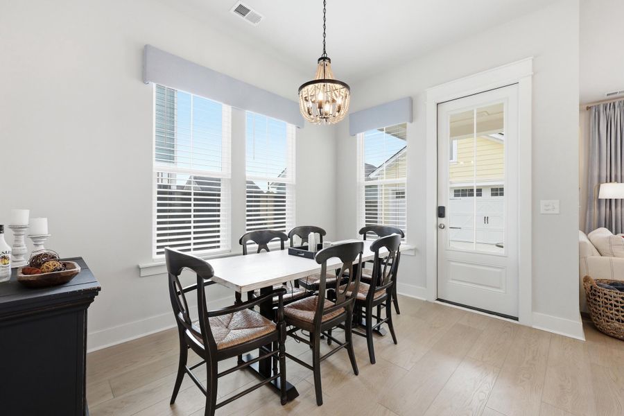 Furnished interior view inside a new home in Carnes Crossroads, Summerville (Image 13).
