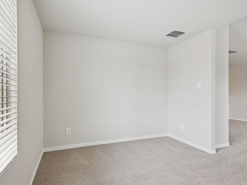 Spacious, unfurnished interior of a new home in Parks at Foster Crossing - Signature Series, Anna (Image 13). Spacious, unfurnished interior of a new home in Parks at Foster Crossing - Signature Series, Anna (Image 13).