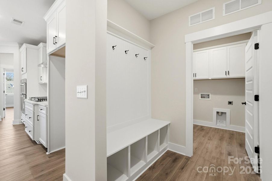 Furnished interior view inside a new home in Villas at Prestwick, Mooresville (Image 10).