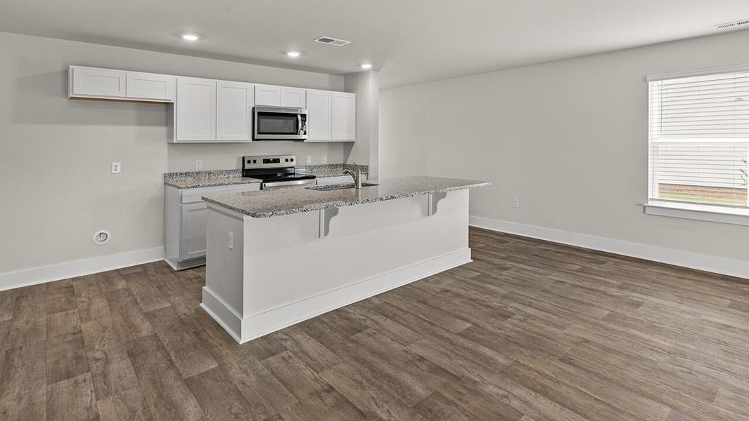 Furnished interior view inside a new home in Vineyard Trail, Jacksonville (Image 8).