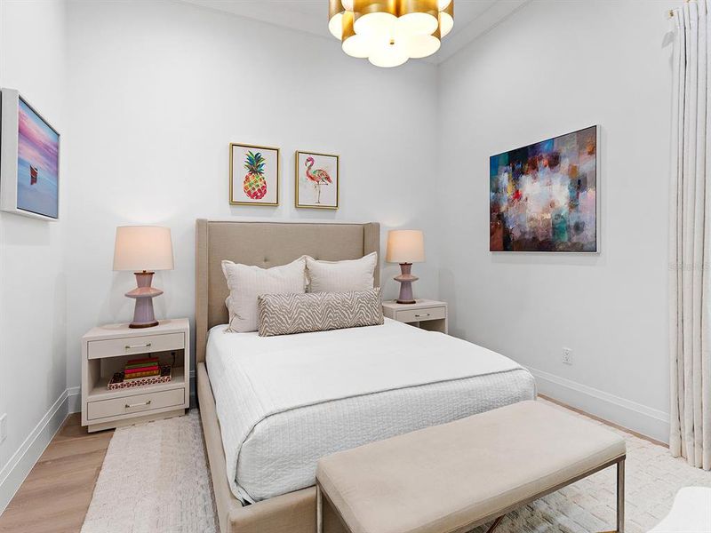 Furnished interior view inside a new home in , Sarasota (Image 44).
