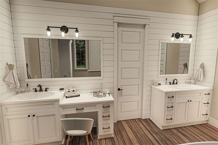 Furnished interior view inside a new home in , Maysville (Image 17).