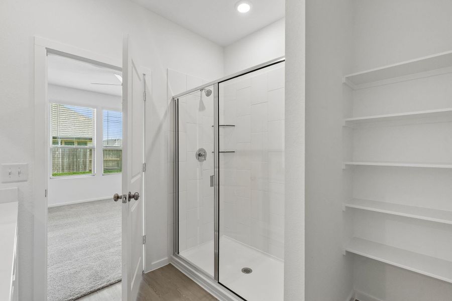 Furnished interior view inside a new home in Mavera, Conroe (Image 14).