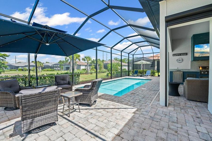 Exterior details and patio area of a home in , Alva (Image 28). Exterior details and patio area of a home in , Alva (Image 28).