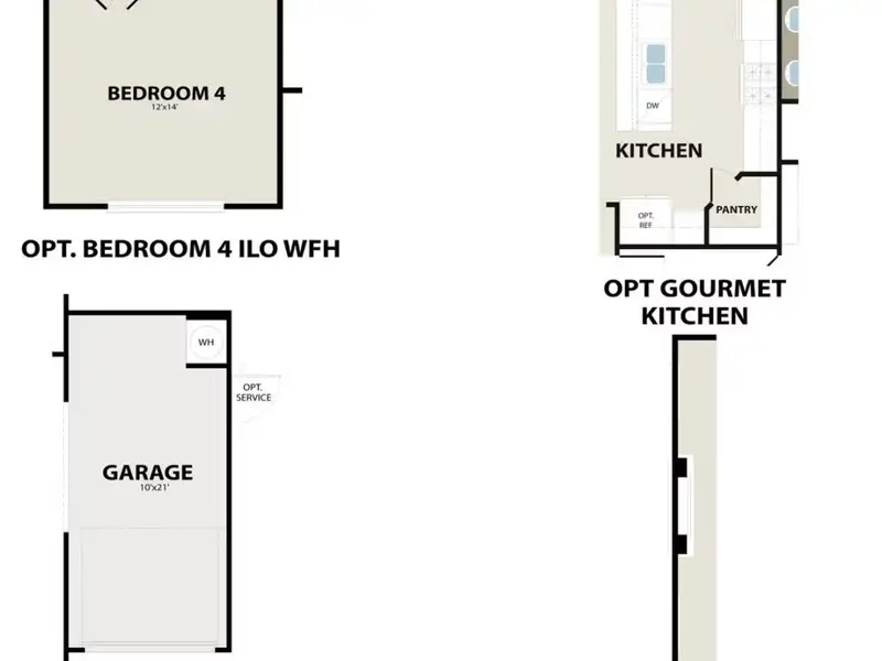 2D floor plan layout of this home in Mercer Meadows, Royse City, TX (Image 4). 2D floor plan layout of this home in Mercer Meadows, Royse City, TX (Image 4).