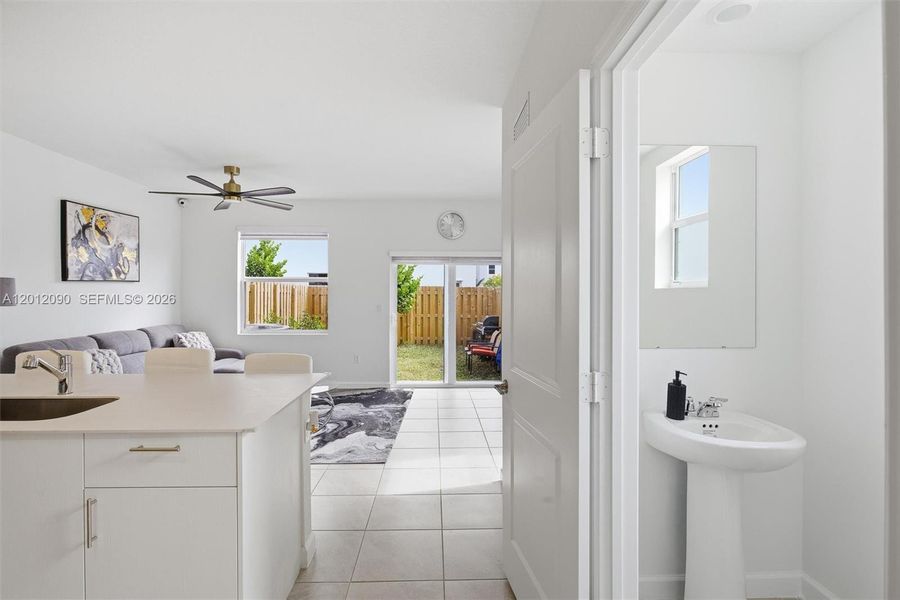 Furnished interior view inside a new home in , Homestead (Image 28).