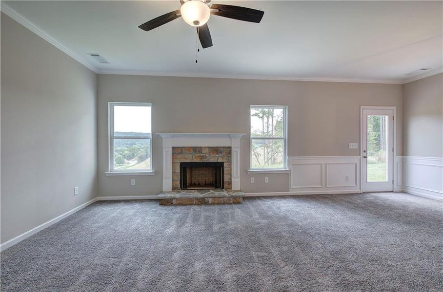 Spacious, unfurnished interior of a new home in , Cartersville (Image 11). Spacious, unfurnished interior of a new home in , Cartersville (Image 11).