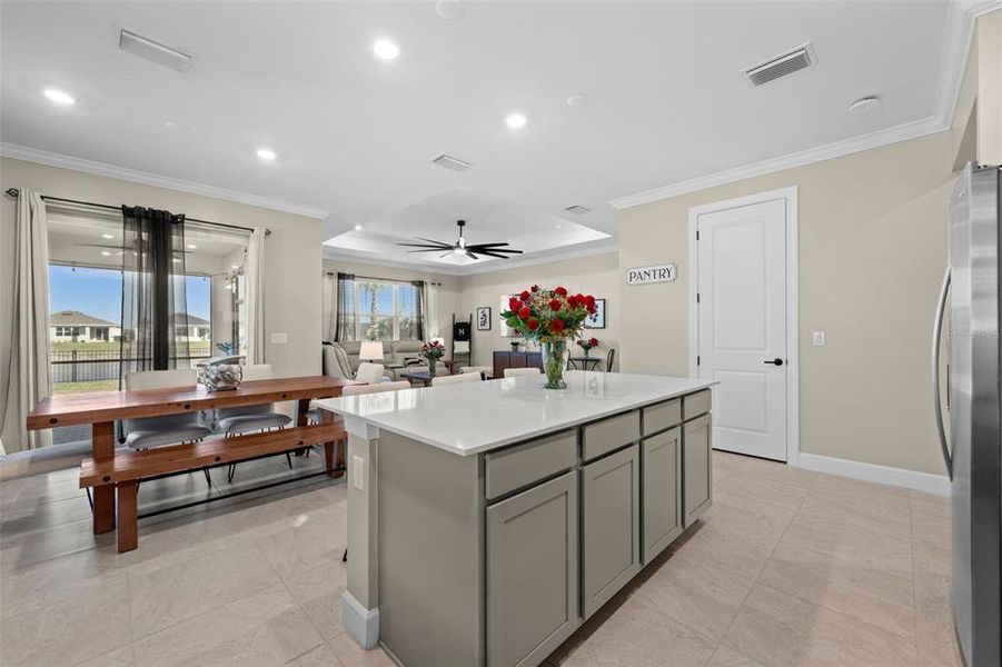 Furnished interior view inside a new home in , Punta Gorda (Image 28).