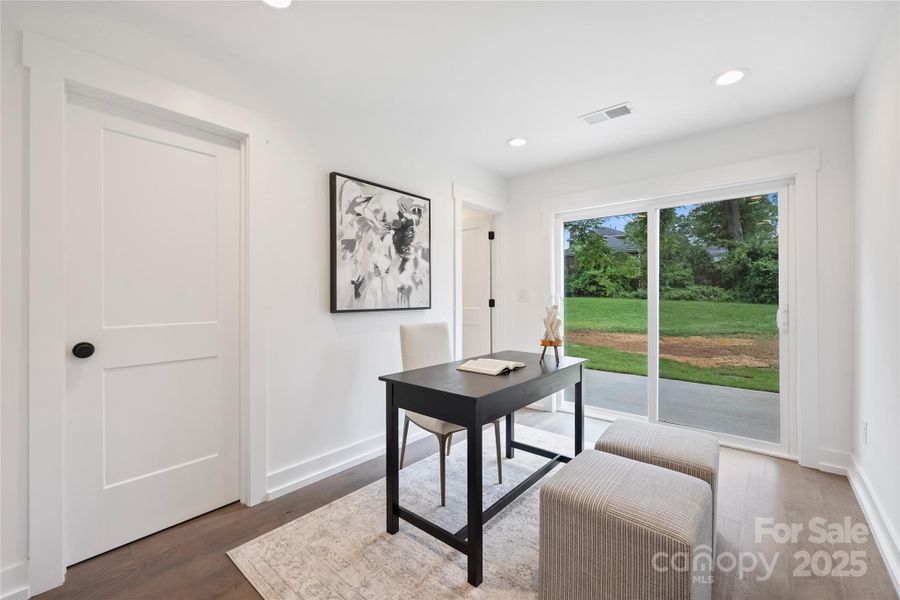 Furnished interior view inside a new home in , Charlotte (Image 10).