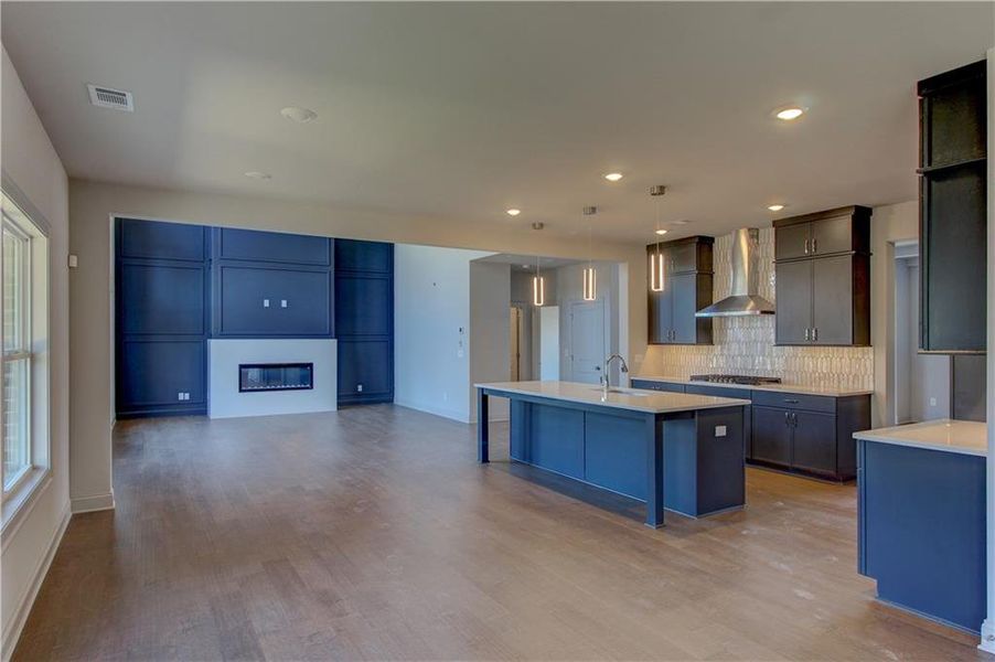 Furnished interior view inside a new home in , Conyers (Image 8).