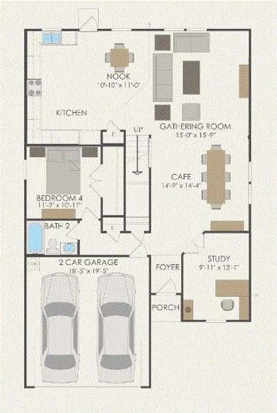 Pulte Homes, Mesilla floor plan