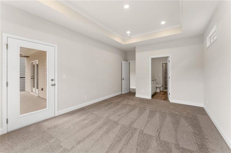 Spacious, unfurnished interior of a new home in Heritage Pointe at The Georgian, Villa Rica (Image 18). Spacious, unfurnished interior of a new home in Heritage Pointe at The Georgian, Villa Rica (Image 18).
