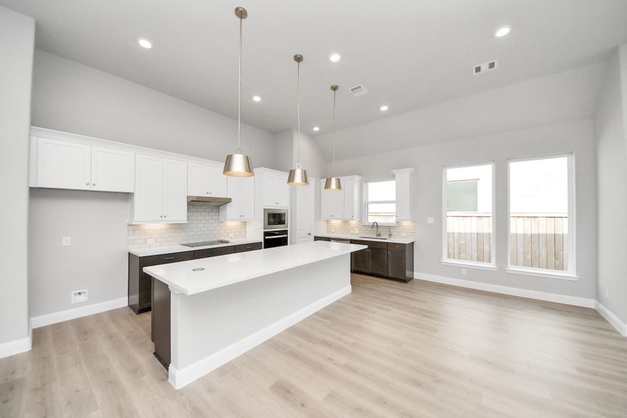 Furnished interior view inside a new home in Bridgeland: Heritage Collection, Cypress (Image 3). Furnished interior view inside a new home in Bridgeland: Heritage Collection, Cypress (Image 3).