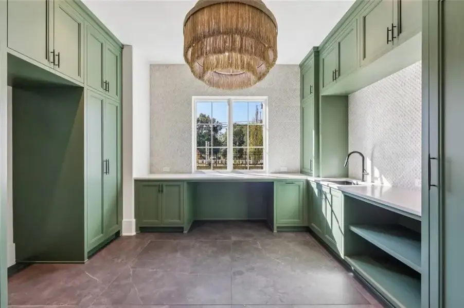Furnished interior view inside a new home in , Alpharetta (Image 70).