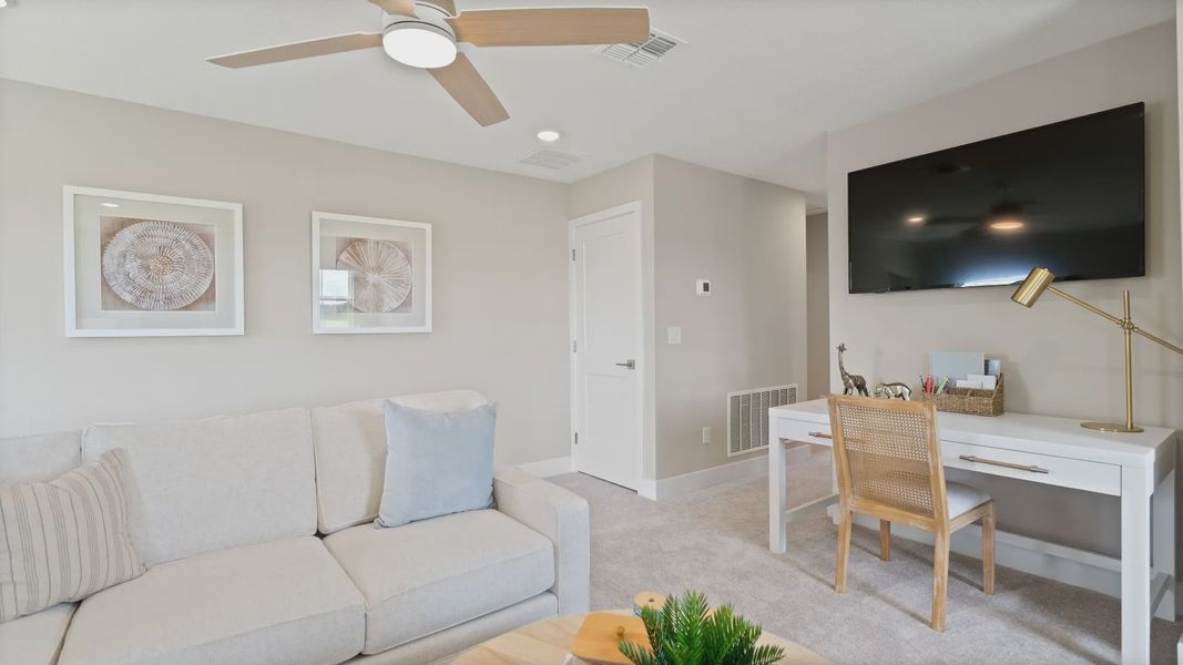 Furnished interior view inside a new home in Trailside, Mount Dora (Image 53).