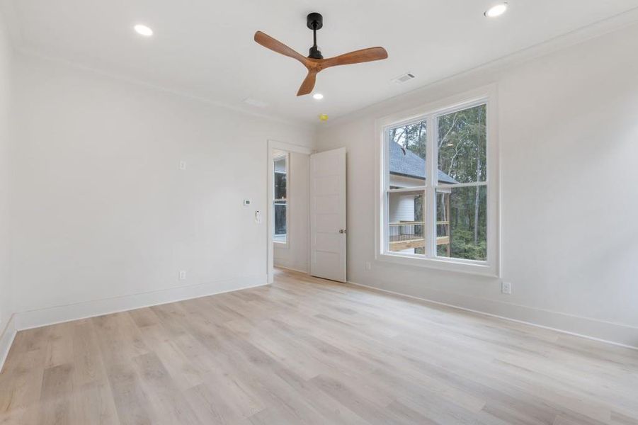 Spacious, unfurnished interior of a new home in , Canton (Image 36).