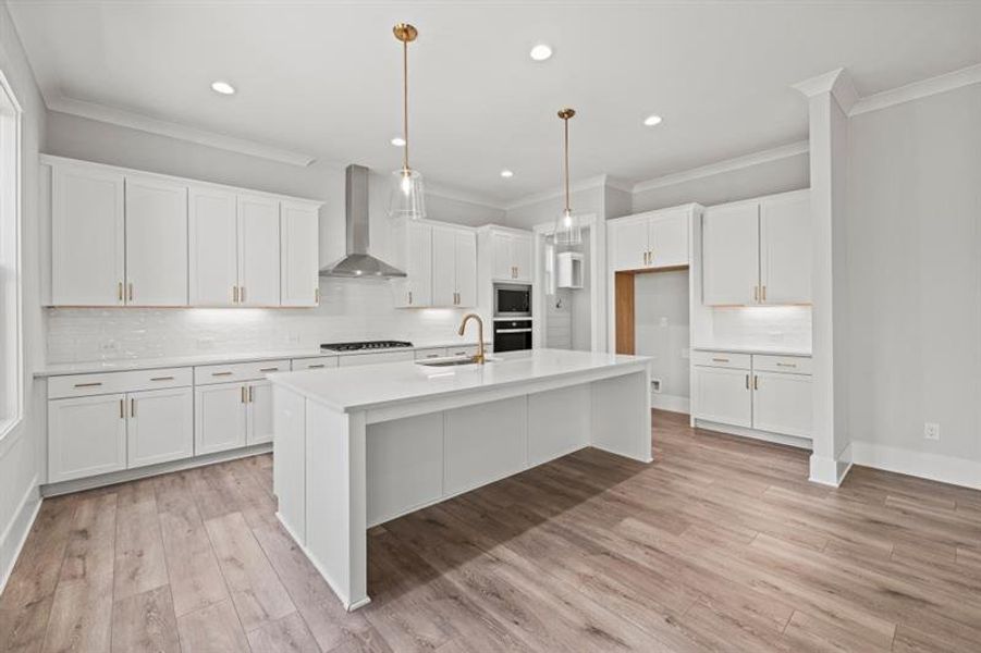 Furnished interior view inside a new home in Hillshire, Cumming (Image 14).