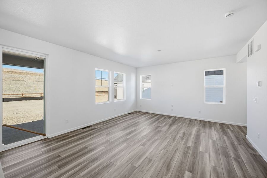 Spacious, unfurnished interior of a new home in The Town Collection at Independence, Elizabeth (Image 11).