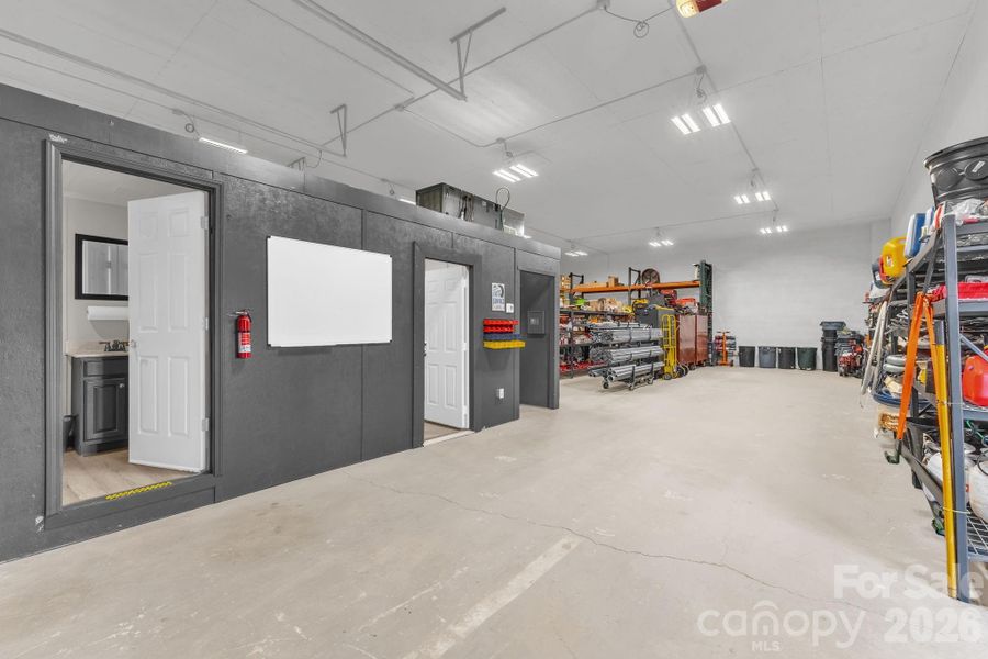 space for a boat and 2 jet skis if you have them!