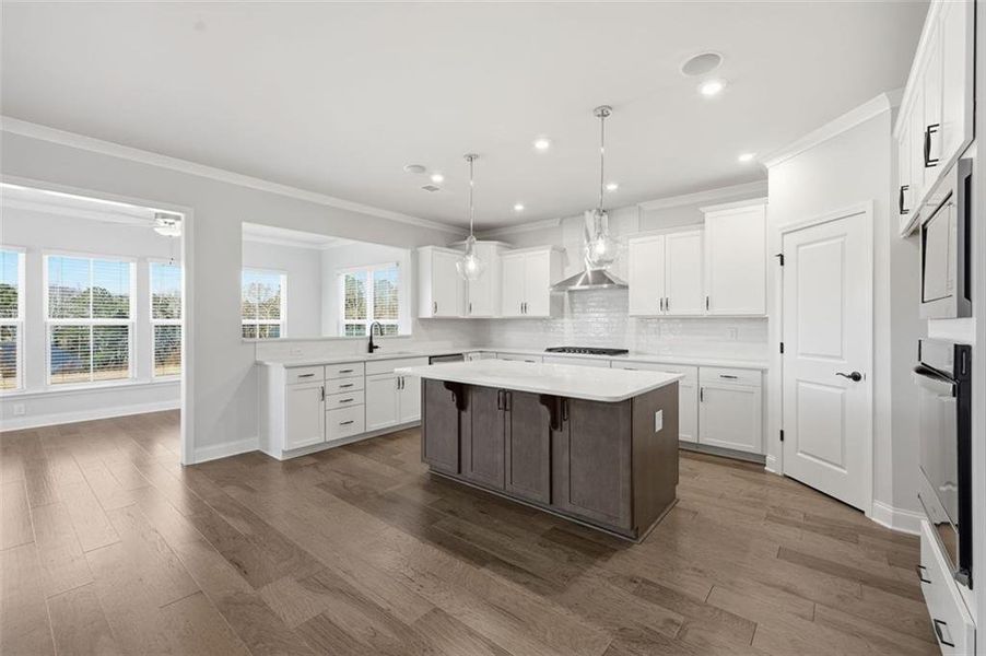 Furnished interior view inside a new home in , Cumming (Image 11). Furnished interior view inside a new home in , Cumming (Image 11).