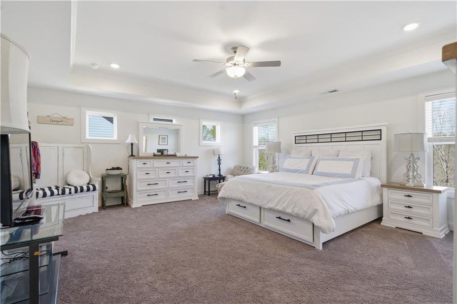 Furnished interior view inside a new home in , Dallas (Image 41).