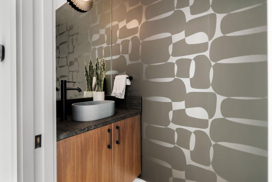 Furnished interior view inside a new home in , Austin (Image 11). Furnished interior view inside a new home in , Austin (Image 11).