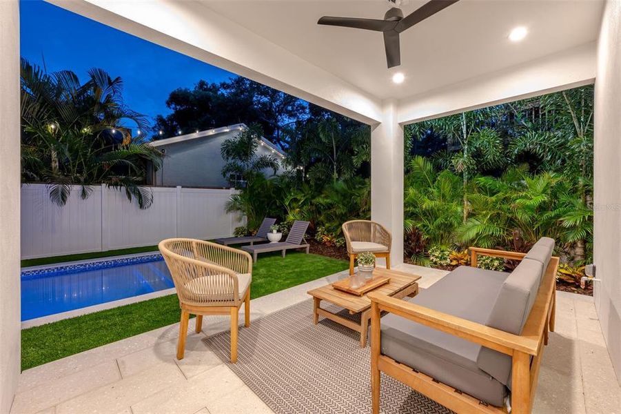 Furnished interior view inside a new home in , Tampa (Image 16).