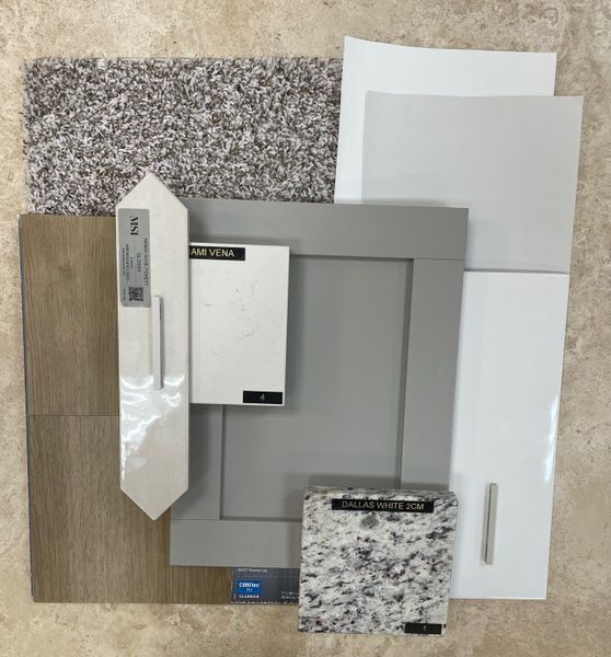 Sample of building materials used in homes in Hickory Ridge, Elmendorf (Image 49).