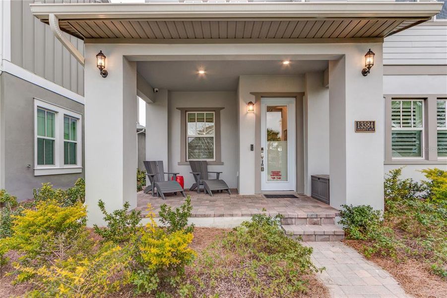 covered front porch