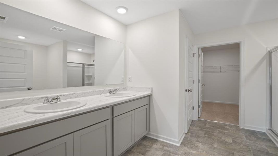 Furnished interior view inside a new home in Champion's Run, Lithonia (Image 7).