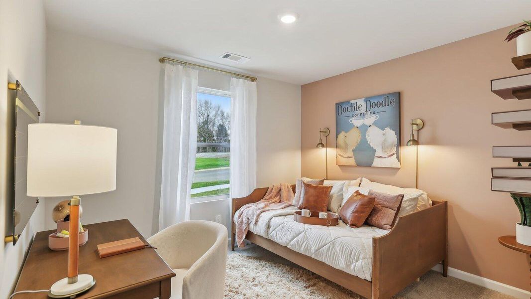 Furnished interior view inside a new home in The Oaks at Center Station, Hollywood (Image 9).