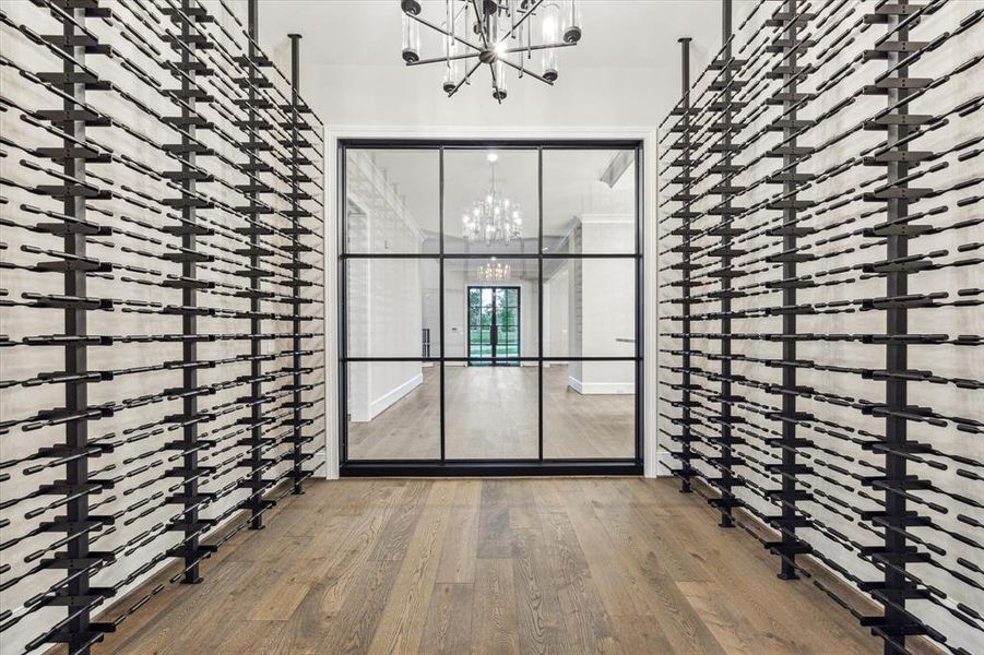 Wine Room Interior