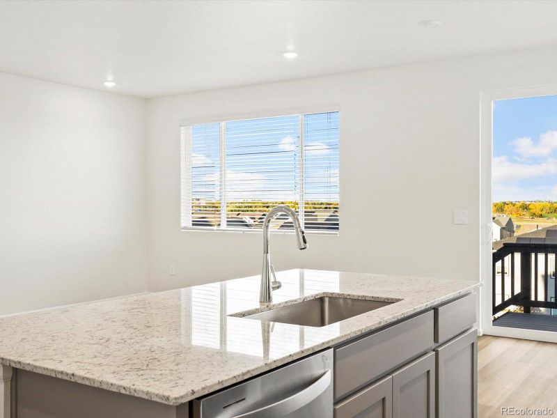 Furnished interior view inside a new home in Poudre Heights: The Lakes Collection, Windsor (Image 8). Furnished interior view inside a new home in Poudre Heights: The Lakes Collection, Windsor (Image 8).