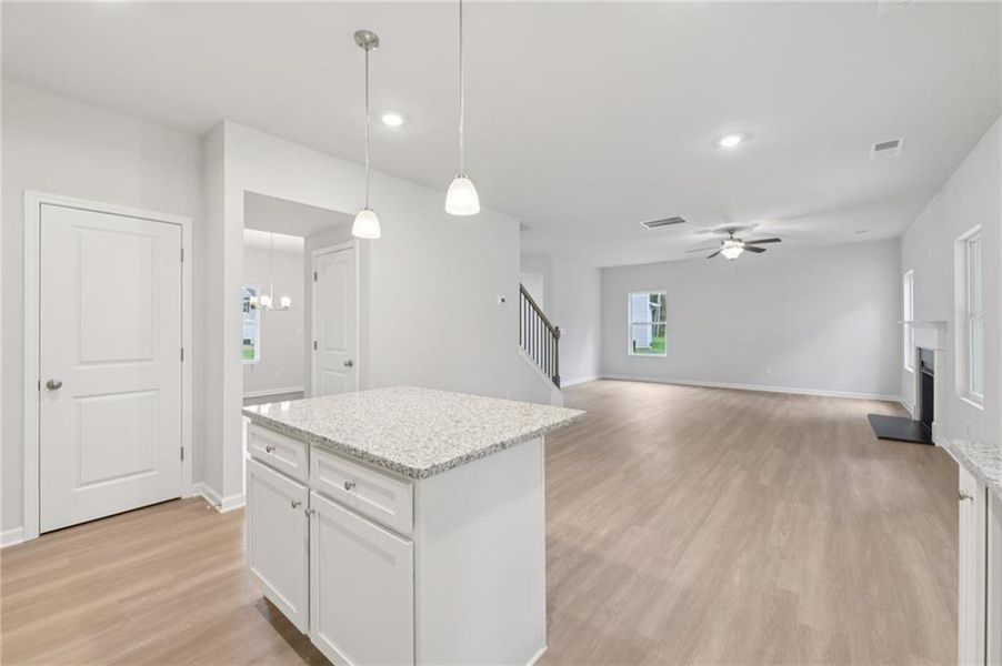 Furnished interior view inside a new home in Stephen's Landing, Loganville (Image 5).