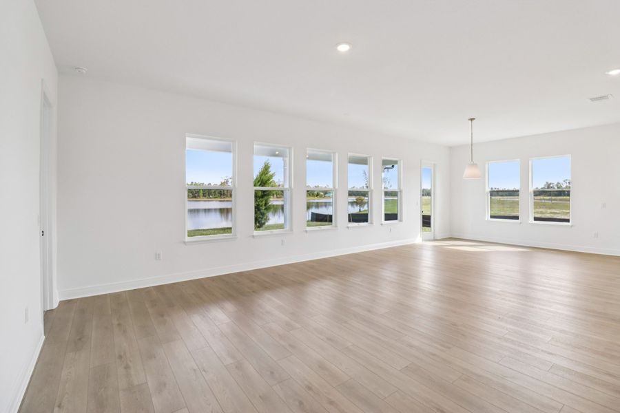 Representative unfurnished interior of a home built from the Erie by Ashton Woods in Northlake at Ovation, Winter Garden (Image 9). Representative unfurnished interior of a home built from the Erie by Ashton Woods in Northlake at Ovation, Winter Garden (Image 9).