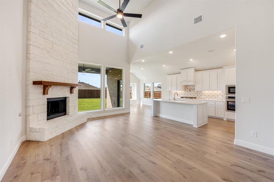 Spacious, unfurnished interior of a new home in Waterscape Classic 60s, Royse City (Image 18). Spacious, unfurnished interior of a new home in Waterscape Classic 60s, Royse City (Image 18).